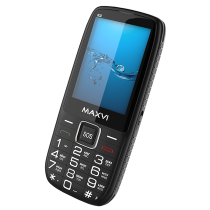 Сотовый телефон Maxvi B32 Black