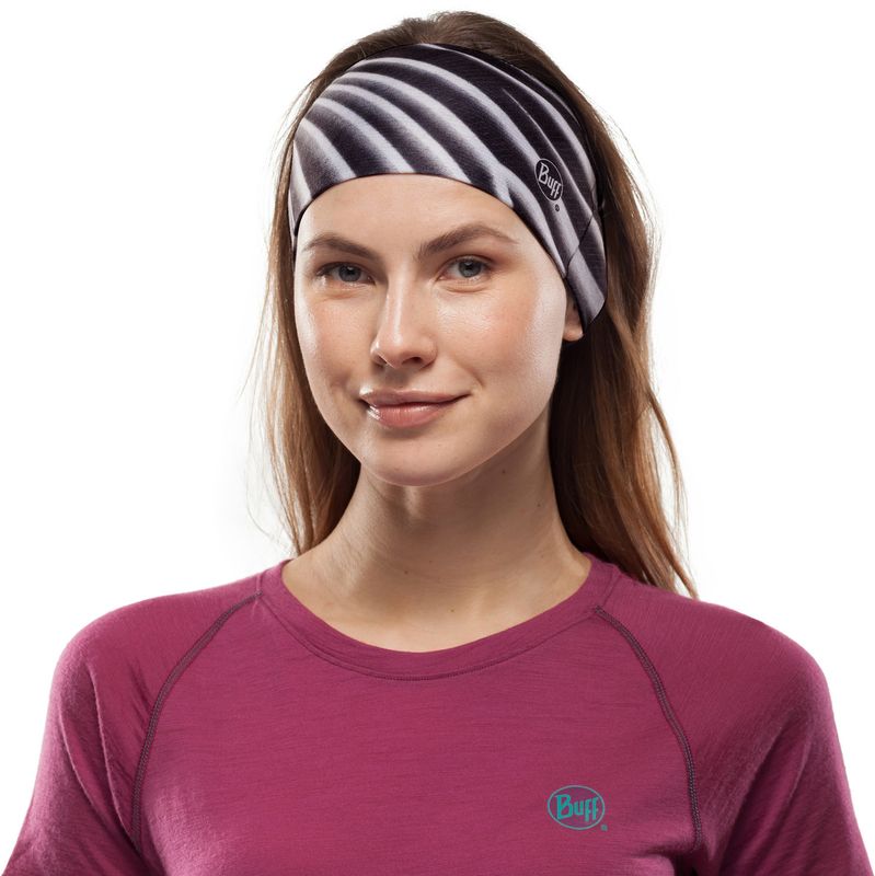 Повязка на голову спортивная Buff Headband CoolNet Nuclei Multi Фото 2