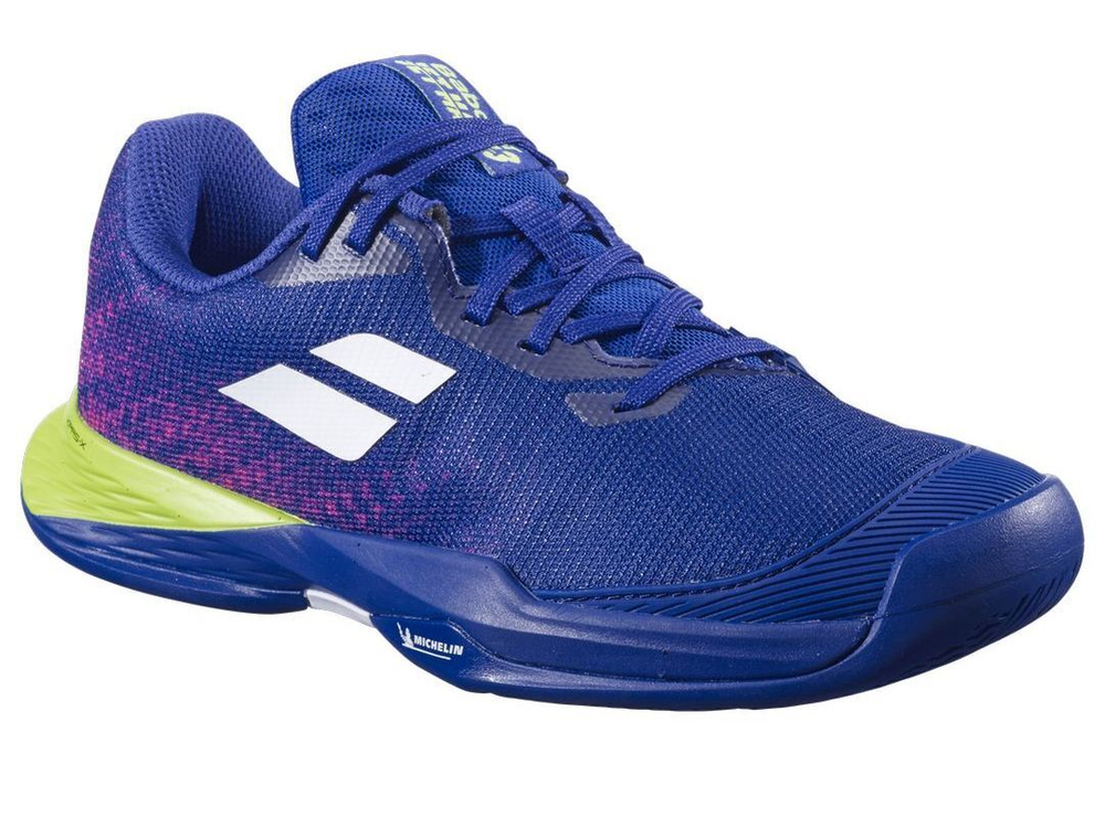 Детские теннисные кроссовки Babolat Jet Mach 3 Junior All Court - dark blue