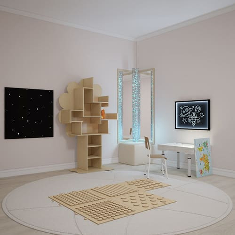 🌌 «Сенсорная комната „Погружение“» …когда книга — не единственная, кто умеет уводить в другой мир. 📖→🚀