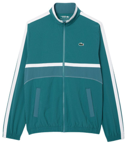 Мужской теннисный костюм Lacoste Sport x Novak Djokovic Sportsuit - hydro blue