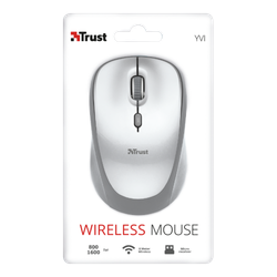 Мышь Trust 23386 беспроводная компактная белая Yvi | Мыши