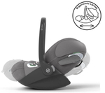 Коляска Cybex Priam IV Chrome Brown complete Cloud T Mirage Grey Plus Base T 4 в 1 Mirage Grey