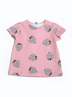 Футболка трикотажная для девочки 3-6 лет Fleur de Vie