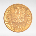 Poland, 5 Groszy, 2015, VF