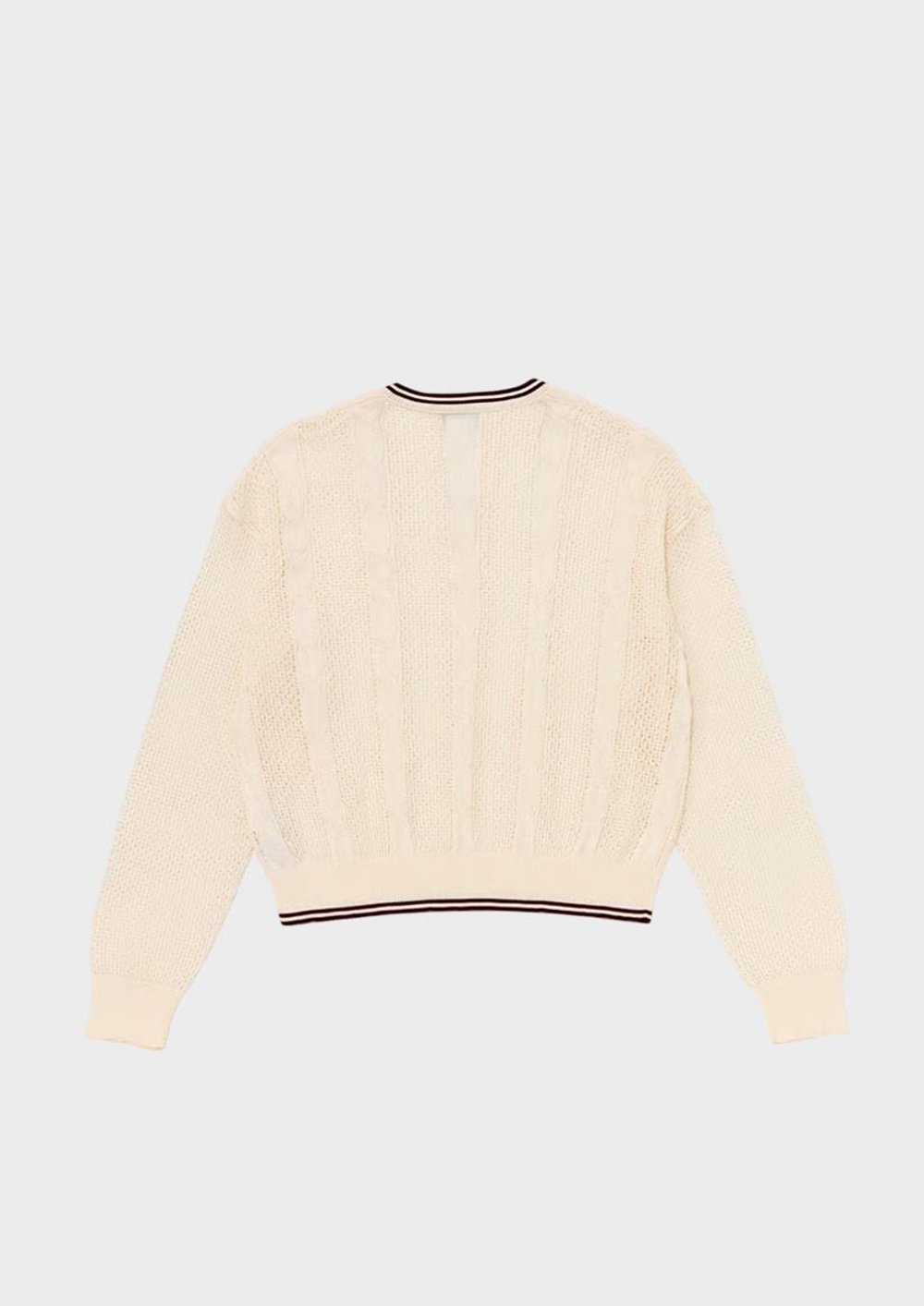 Джемпер FRED PERRY Mesh Cable Knit Jumper