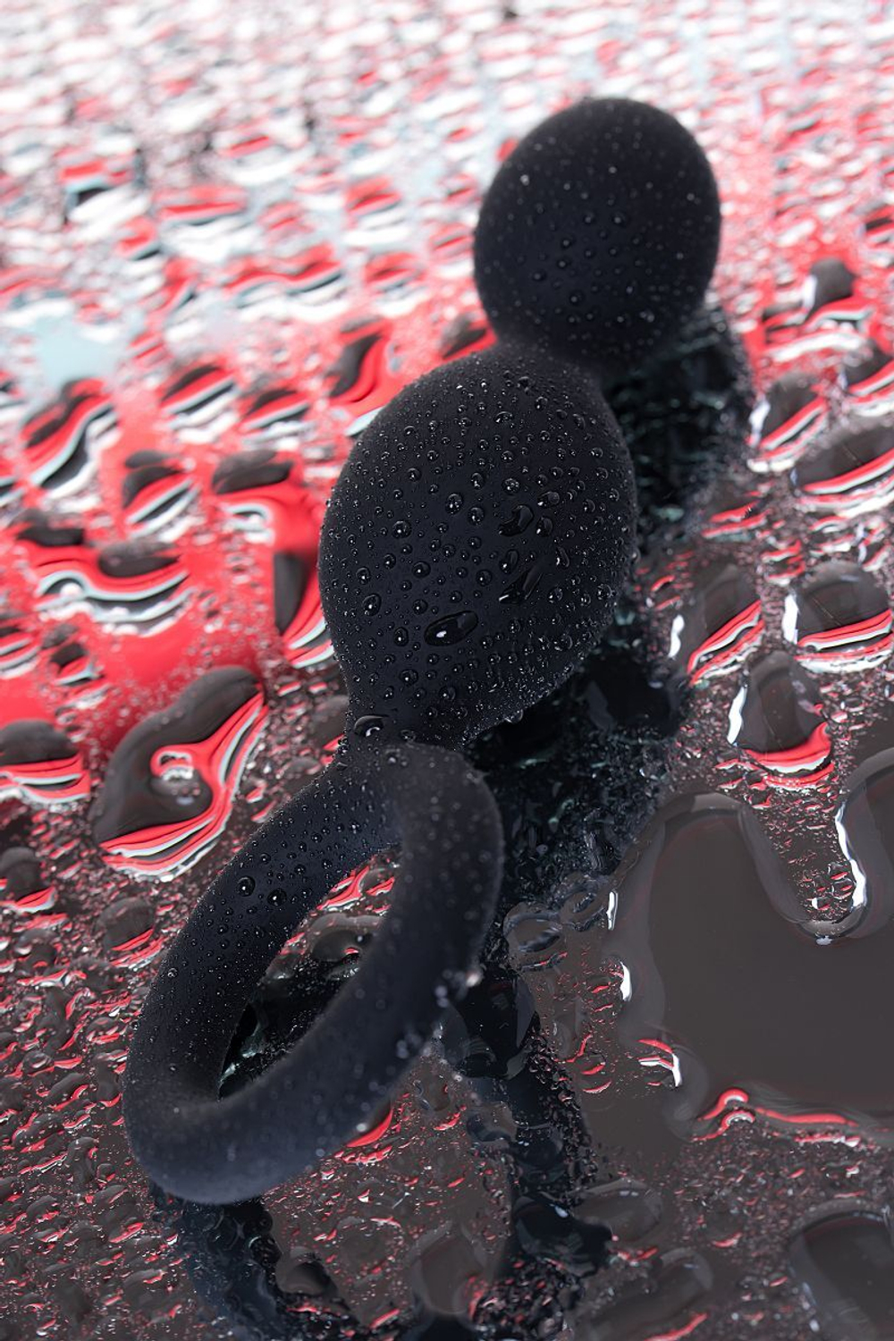 Набор чёрных анальных цепочек Satisfyer Booty Call (Цвет: черный)