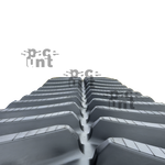 Гусеница 762 мм John Deere 9000T R257977, R241748, R257978, R241749