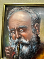 Портрет мужчины с трубкой