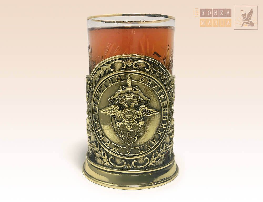 подстаканник МВД РФ