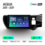 Teyes SPRO Plus 9" для Toyota Aqua 2011-2017 (прав)