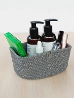 Органайзер для косметики плетеный