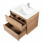 Тумба с раковиной BelBagno KRAFT 70 2C-SO/BB700ETL Rovere Tabacco