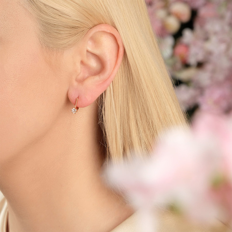 "Шолемо" серьги из коллекции "Капель" от Jenavi