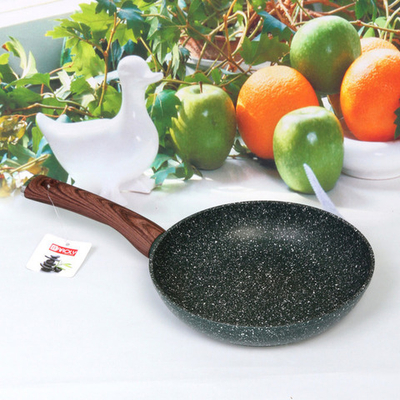 Сковорода «BAROLY» GREEN 20см индукционная каменная крошка, бакелитовая ручка