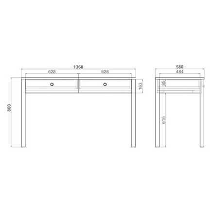 Консольный стол BERGEN BG026