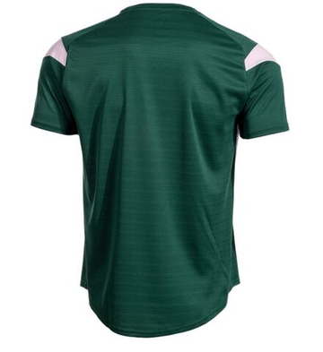 Мужская теннисная футболка Joma Montreal Short Sleeve - green/pink
