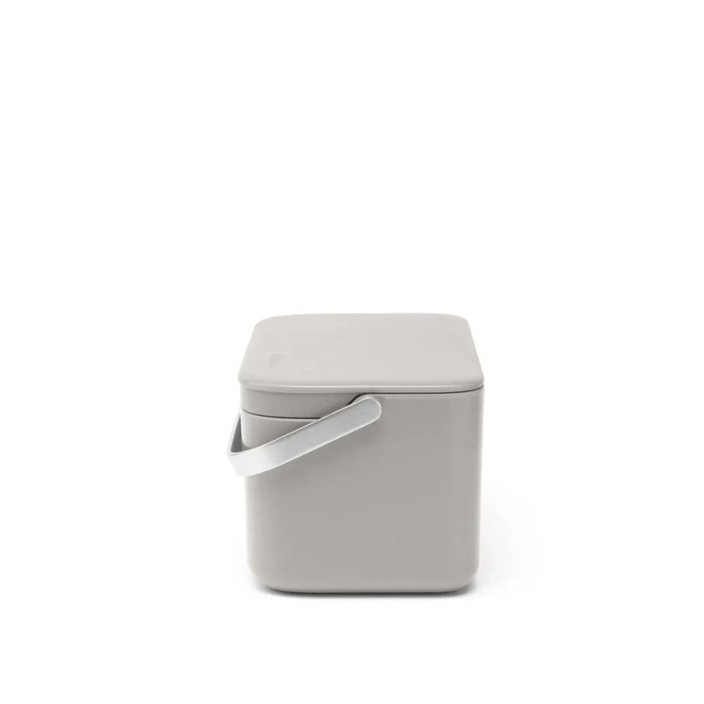 Brabantia Контейнер для мусора Sort & Go 1,8л, серый