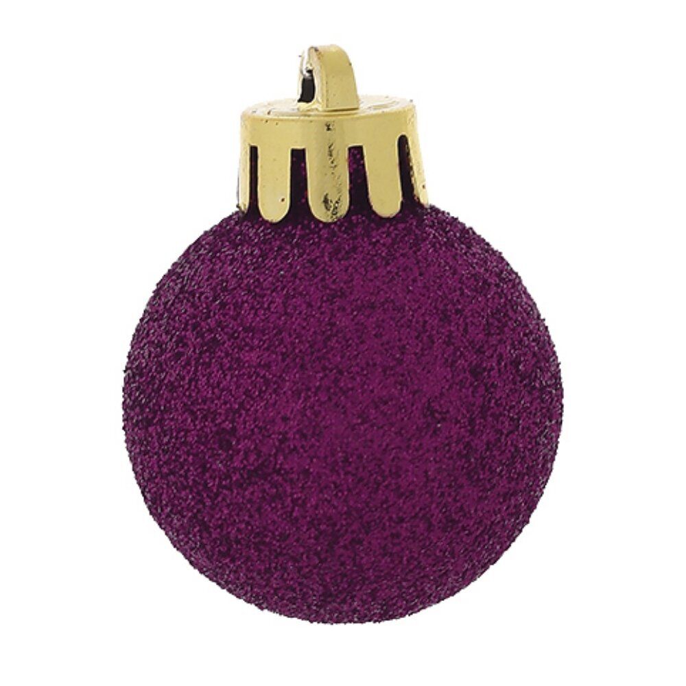 GAEM Набор из 25шт Украшение новогоднее "Шар", D 3 см, L8 W8 H13 см