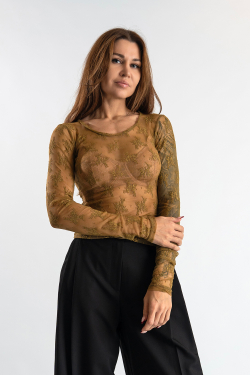 Кружевной лонгслив Imperial