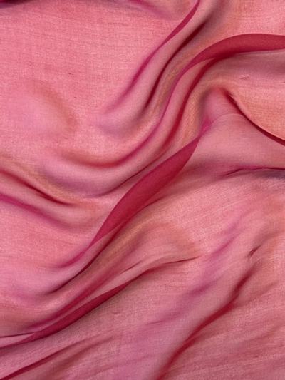 Шелк шифон марсала