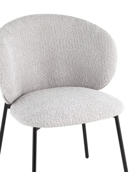 Стул Blaze, светло-серое букле