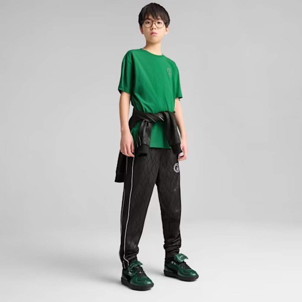 PUMA X HARRY POTTER ФУТБОЛКА СВОБОДНОГО КРОЯ, ЗЕЛЕНЫЙ