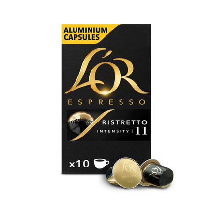 Кофе в капсулах для Nespresso L’OR Espresso Ristretto, 10шт