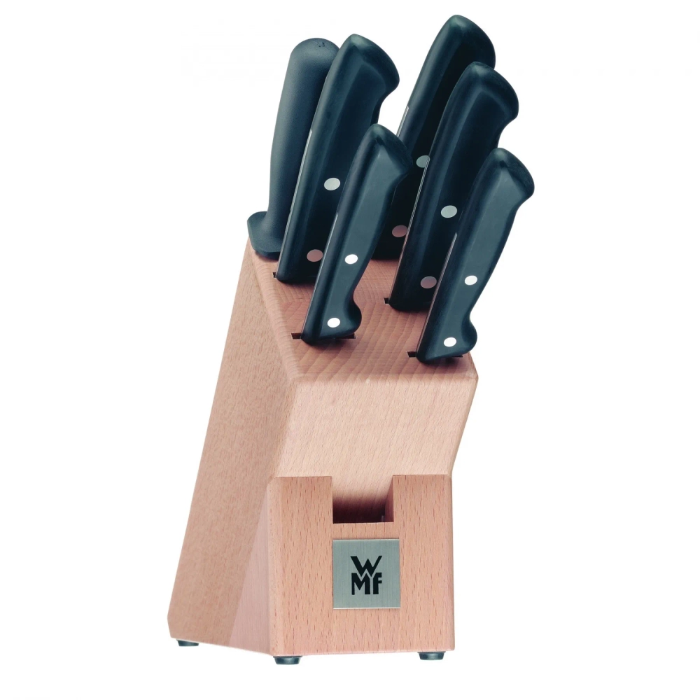 WMF Набор из 5 ножей Classic Line в блоке + точилка EAN 4000530562807