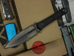 Нож Microtech Borka SBD 201-12 Black Apocalyptic , заточка 2/6