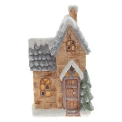 GAEM Фигурка декоративная "Домик" (подсветка, 3хААА, не прилаг.), L19 W11 H33 см, 2в.