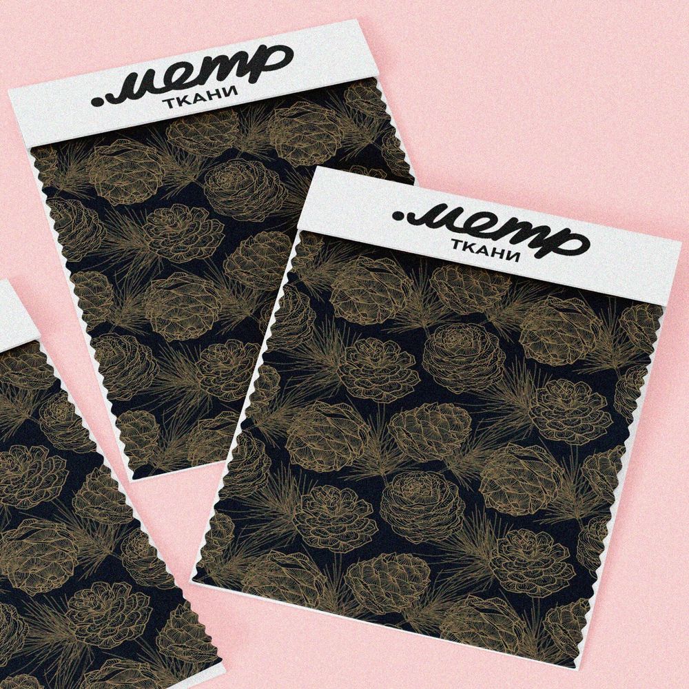 Ткань оксфорд 600 шишки в стиле паутинка