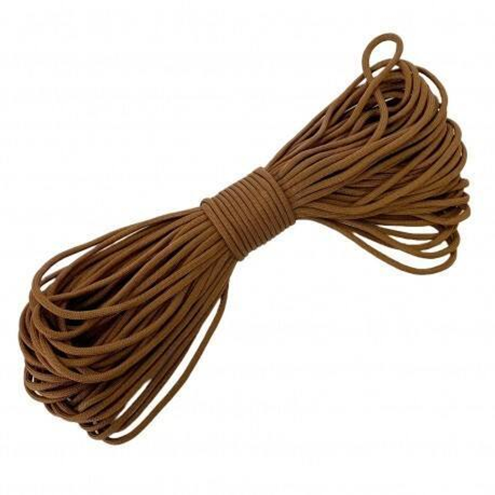 Шнур паракорд темный песок 1м