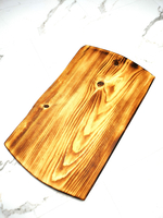 Доска разделочная из массива кедра с гравировкой