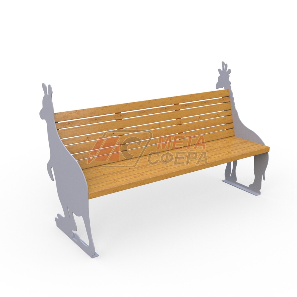 Скамейка Зоо