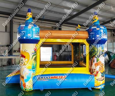 Детский надувной батут "Пиратский остров"