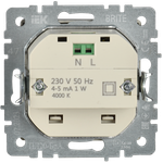 BRITE Подсветка светодиодная встраиваемая ПЛ20-БрА алюминий IEK