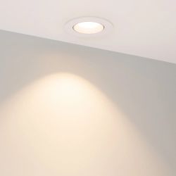 Светильник MS-ATOLL-BUILT-TURN-R94-10W Warm3000 (WH, 60 deg, 230V) (Arlight, IP54 Металл, 5 лет) 044603