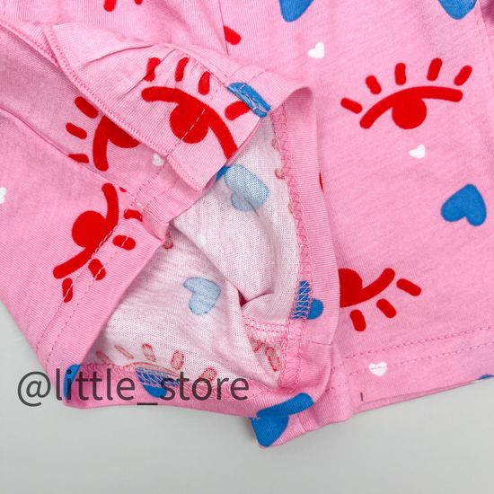 Шорты хлопковые, Розовые