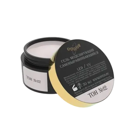 Камуфлирующий самовыравнивающийся гель серый (холодный) Тон №12 50мл,ОПЦИЯ