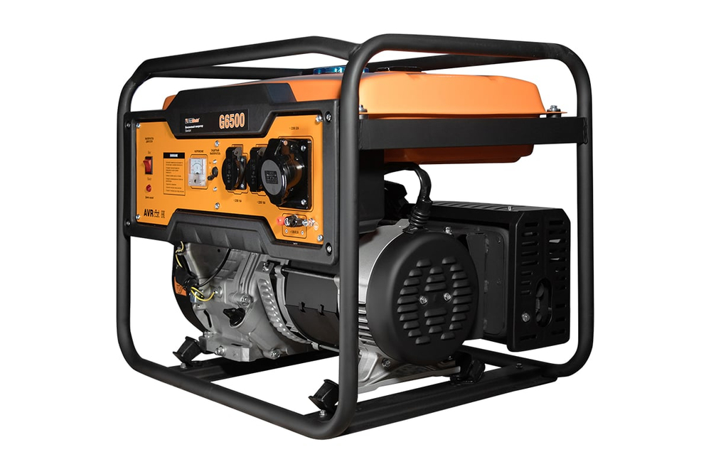 Бензиновый генератор FoxWeld Standart G6500 7241