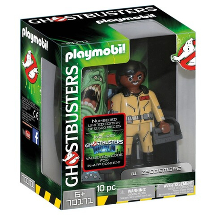Playmobil - Охотники за привидениями Коллекционная фигурка W. Zeddemore 70171