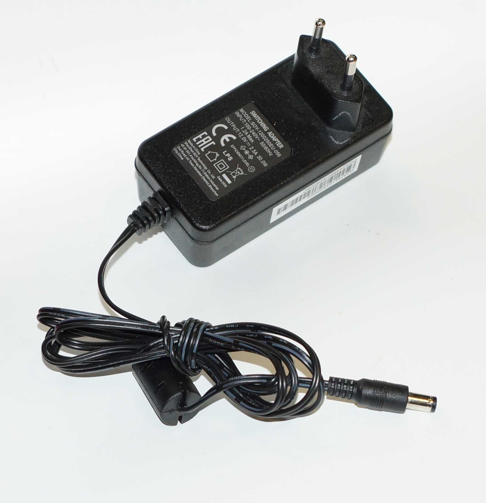 Блок питания SOY-1200250EU-056 12V 2.5A 30W монитора THUNDEROBOT DF24H100