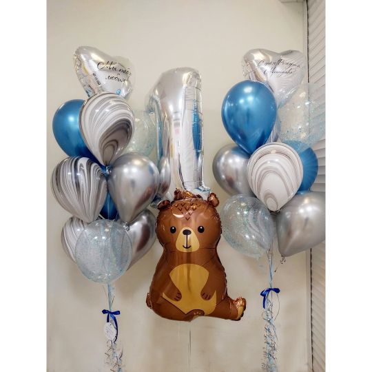 Сет с лесным медведем