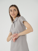 Платье поло Город Горький серый какао