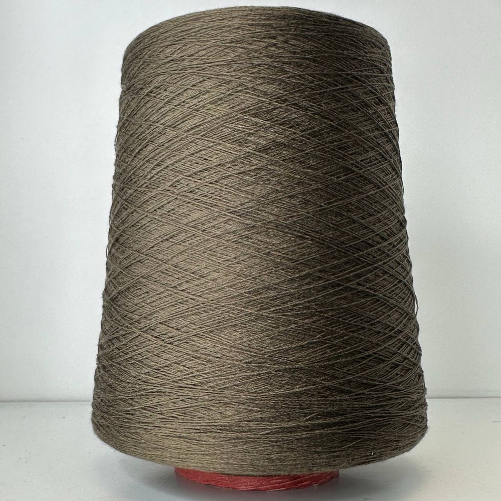 MOOREA IT - Botto Giuseppe; 55% шёлк, 45% хлопок; 1200м/100гр, (2/2400); col. 4H MOREL, цвет: оливковый хаки