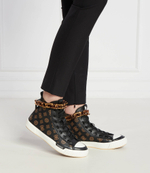 Кроссовки Guess - коричневый(FLJNLY ELE12)