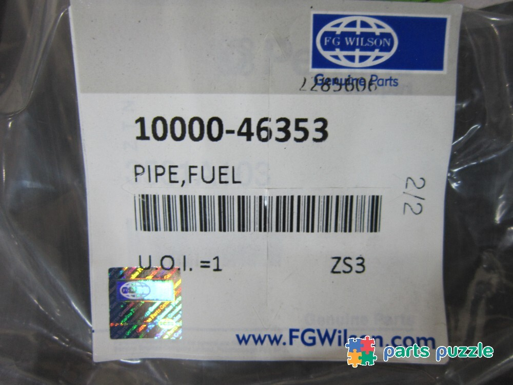 Трубка топливная / PIPE,FUEL АРТ: 10000-46353