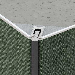 Теневой профиль разделительный анодированный медный, 3000x5x10 мм