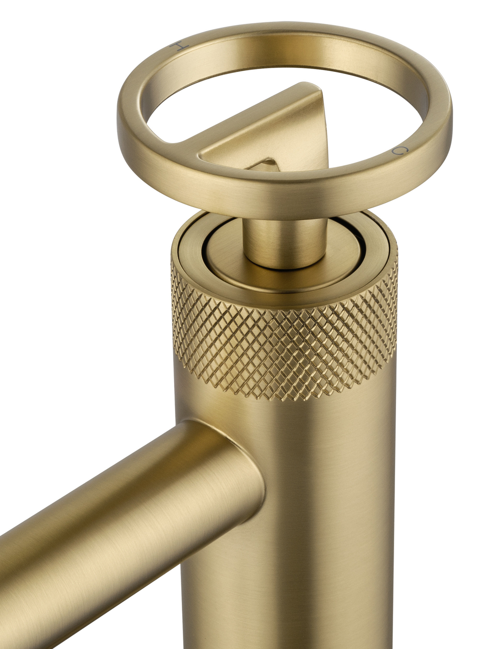 Смеситель для раковины WONZON & WOGHAND, Брашированное золото (WW-H1065-BG)